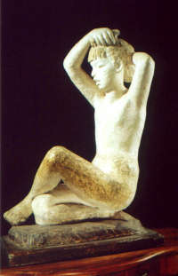 Antonietta Raphaël - La Danza 1949 - Gesso h cm 77