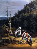 Bernardo Bellotto, La fortezza di Konigstein, olio su tela, 133x235 