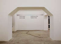 Ignoti nulla cupido - Lawrence Weiner 