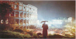 Barbieri Olivo, Roma, 1995, colourprint, cm.50x100