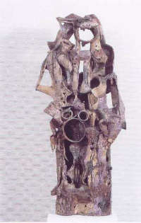 FRANCO GARELLI- SCULTURE IN TERRACOTTA E CERAMICA 1949 - 1969