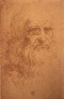 Leonardo, Autoritratto, Torino, Biblioteca Reale