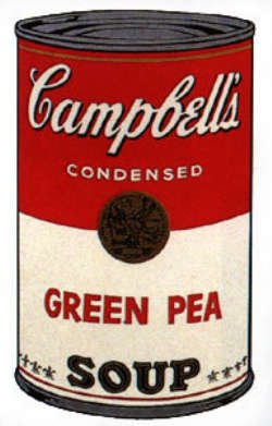 Warhol – The Retrospective, Green Pea Soup
