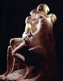 August Rodin, Il Bacio, part., 1888 - 1889