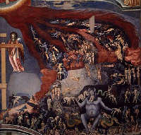 Giotto, Scrovegni, Il giudizio universale, inferno