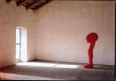 Sergio Ragalzi, Klone 5021, 2001, poliuterano espanso e vernice fluorescente, cm 154x64x30