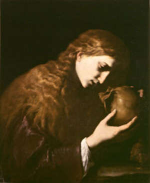 Jusepe De Ribera, Maddalena in meditazione, Napoli, Museo Nazionale di Capodimonte