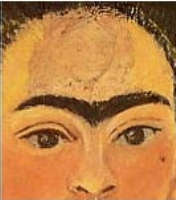 Frida Kahlo |  | Autoritratto con il ritratto di Diego sul petto e Maria tra le sopracciglia