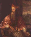 Tiziano Ritratto di Pietro Bembo Napoli, Museo di Capodimote 