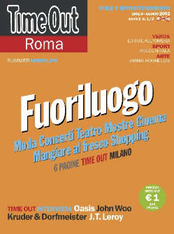 Time Out Roma, luglio/agosto 2002, cover