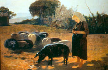 Egisto Ferroni - la guardiana di porci