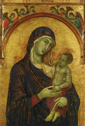 duccio di buoninsegna_madonna con bambino