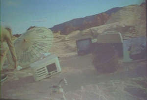 joan jonas, lines in the sand, 2002, still dal video