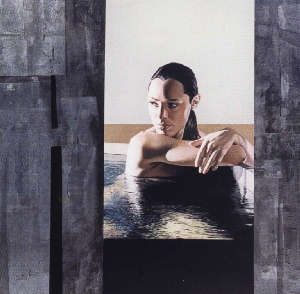 Stefano Solimani Purificazione 90x90 acrilico su tela 2002