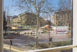 Paola di Bello - Rear window Milano