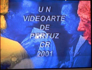 Fernando Pertuz, Dialogo de Paz, 2001 still da video 2 min