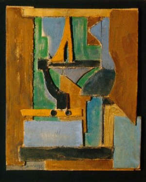 Marcel Janco Study for Architecture empire brillant 1918 tempera e collage su legno 37x30,5 Knsthaus, Grafische Sammlung, Zurigo