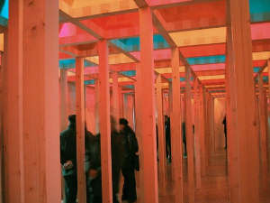 Daniel Buren - Il soffitto arlecchino