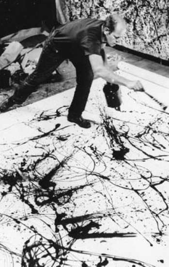Hans Namuth - J. Pollock