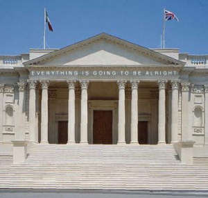 Roma, il neon di Martin Creed per festeggiare ancora Villa Borghese Roma, il neon di Martin Creed per festeggiare ancora Villa Borghese