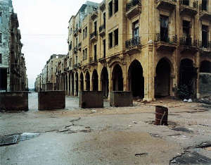 Gabriele Basilico - Inedito a colori - Beirut 1991