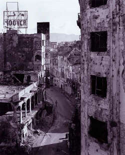 Gabriele Basilico - Rue Gouraud - Beirut 1991
