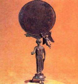 PisticciSpecchio in bronzo