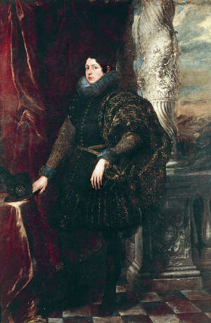 Anton Van Dyck-Gentiluomo di casa Spinola