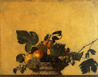 Michelangelo Merisi, Caravaggio Canestro di frutta 1596 circa