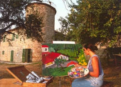 Un antico feudo di campagna apre all’arte. Per una Pasquetta umbra