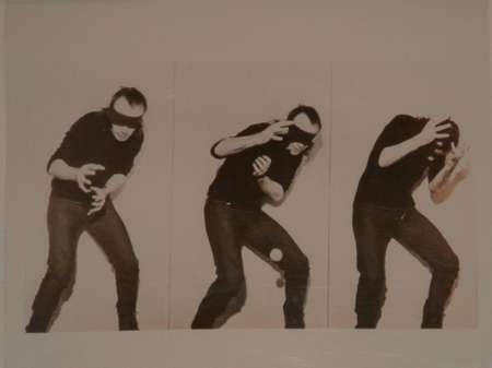 ACCONCI CATCHING PIECE 1970 GELATIN SILVERPRINT