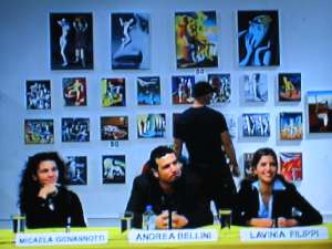 New York, il telequiz sull’arte di Kostabi va in onda in italiano. E presto sbarca a Roma