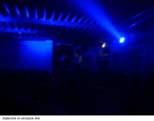 Autechre in versione live