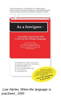 Lise Harlev, When the language is practised , 2000