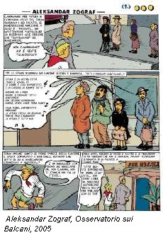 Aleksandar Zograf, Osservatorio sui Balcani, 2005