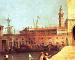 Rubato «Il Fonteghetto dela farina» del Canaletto