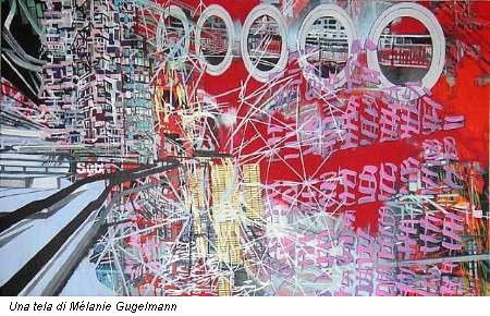 Una tela di Mélanie Gugelmann