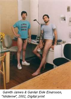 Gareth James & Gardar Eide Einarsson, “Idioterne”, 2002, Digital print