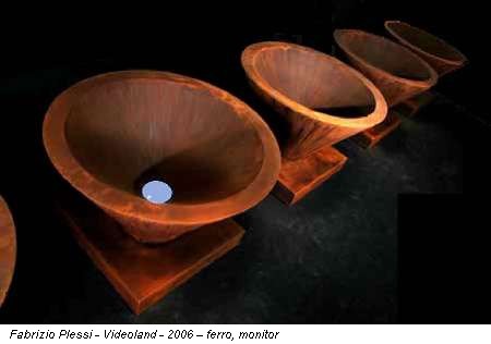 Fabrizio Plessi - Videoland - 2006 – ferro, monitor