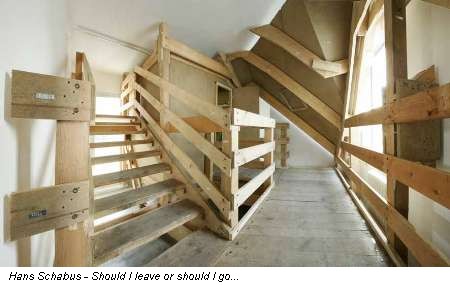 Hans Schabus - Should I leave or should I go...