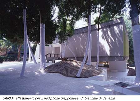 SANAA, allestimento per il padiglione giapponese, 8° biennale di Venezia