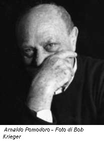 Arnaldo Pomodoro - Foto di Bob Krieger