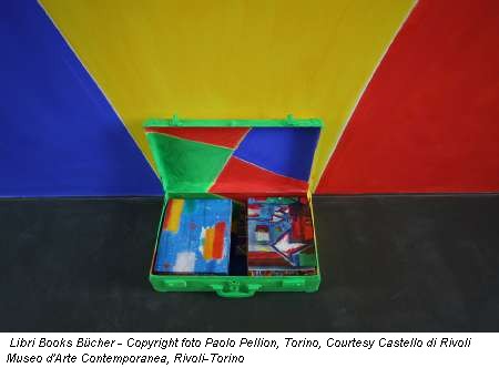 Libri Books Bücher - Copyright foto Paolo Pellion, Torino, Courtesy Castello di Rivoli Museo d