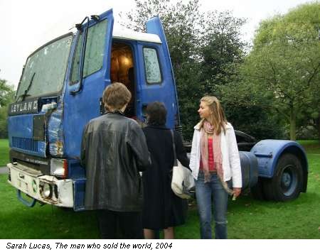 Sarah Lucas, The man who sold the world, 2004