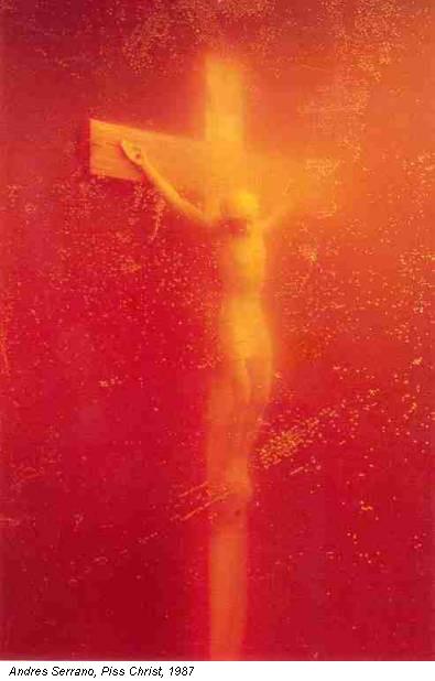 Andres Serrano, Piss Christ, 1987
