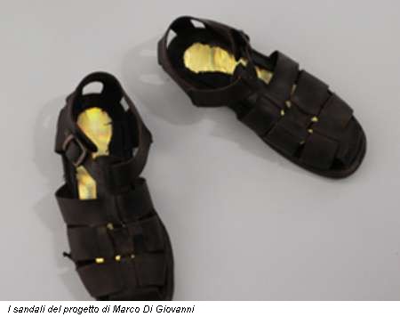 I sandali del progetto di Marco Di Giovanni