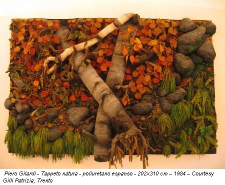 Piero Gilardi - Tappeto natura - poliuretano espanso - 202x310 cm – 1984 – Courtesy Gilli Patrizia, Trento