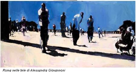 Roma nelle tele di Alessandra Giovannoni