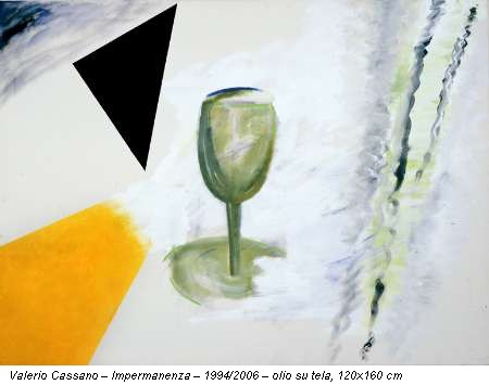 Valerio Cassano – Impermanenza – 1994/2006 – olio su tela, 120x160 cm