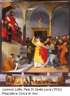 Lorenzo Lotto, Pala Di Santa Lucia (1532), Pinacoteca Civica di Jesi